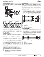 Preview for 76 page of Ferroli ENERGY TOP B Instructions For Use Manual