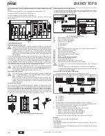 Preview for 79 page of Ferroli ENERGY TOP B Instructions For Use Manual