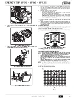 Preview for 9 page of Ferroli ENERGY TOP W 125 Instructions For Use, Installation And Maintenance