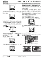 Preview for 18 page of Ferroli ENERGY TOP W 125 Instructions For Use, Installation And Maintenance