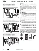 Preview for 36 page of Ferroli ENERGY TOP W 125 Instructions For Use, Installation And Maintenance