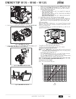 Preview for 53 page of Ferroli ENERGY TOP W 125 Instructions For Use, Installation And Maintenance