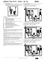 Preview for 77 page of Ferroli ENERGY TOP W 125 Instructions For Use, Installation And Maintenance