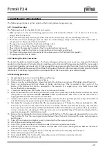 Preview for 29 page of Ferroli F24E Installation, Service And User Instructions Manual
