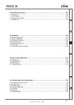 Preview for 3 page of Ferroli FORCE W Instructions For Use, Installation And Maintenance