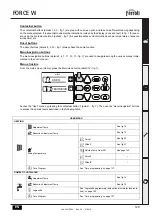 Preview for 5 page of Ferroli FORCE W Instructions For Use, Installation And Maintenance