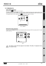 Preview for 11 page of Ferroli FORCE W Instructions For Use, Installation And Maintenance