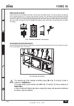 Preview for 36 page of Ferroli FORCE W Instructions For Use, Installation And Maintenance