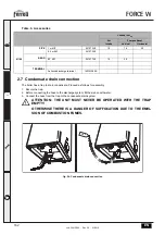 Preview for 38 page of Ferroli FORCE W Instructions For Use, Installation And Maintenance