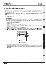 Preview for 39 page of Ferroli FORCE W Instructions For Use, Installation And Maintenance