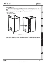 Preview for 47 page of Ferroli FORCE W Instructions For Use, Installation And Maintenance