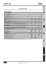 Preview for 57 page of Ferroli FORCE W Instructions For Use, Installation And Maintenance