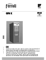 Ferroli GFN K Instructions For Use, Installation & Maintenance preview