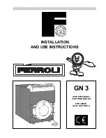 Ferroli GN 3 Installation And Use Instructions Manual preview