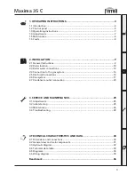 Preview for 3 page of Ferroli MAXIMA 35 C Instructions For Use, Installation And Maintenance