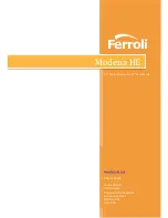 Предварительный просмотр 9 страницы Ferroli MODENA 27 C HE Service Manual