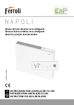 Preview for 1 page of Ferroli Napoli 1000 Instructions For Use & Instalation