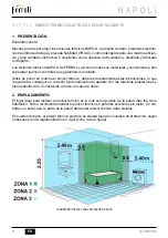 Preview for 8 page of Ferroli Napoli 1000 Instructions For Use & Instalation