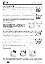 Preview for 32 page of Ferroli Napoli 1000 Instructions For Use & Instalation