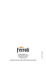 Preview for 64 page of Ferroli Napoli 1000 Instructions For Use & Instalation