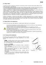 Preview for 17 page of Ferroli NATURFIRE 30 HR Installation, Use And Maintenance Manual