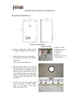 Preview for 5 page of Ferroli Optimax 25C- Modena HE Replacement Manual