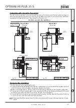 Preview for 17 page of Ferroli OPTIMAX HE 25 S Instructions For Use, Installation And Maintenance