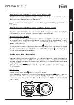 Preview for 9 page of Ferroli OPTIMAX HE 31 C Instructions For Installation, Use And Maintenance Manual