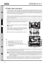 Preview for 14 page of Ferroli OPTIMAX HE 31 C Instructions For Installation, Use And Maintenance Manual