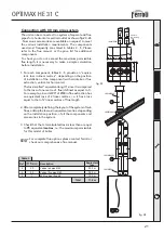 Preview for 21 page of Ferroli OPTIMAX HE 31 C Instructions For Installation, Use And Maintenance Manual