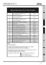 Preview for 23 page of Ferroli OPTIMAX HE 31 C Instructions For Installation, Use And Maintenance Manual