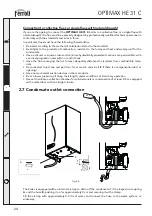 Preview for 24 page of Ferroli OPTIMAX HE 31 C Instructions For Installation, Use And Maintenance Manual