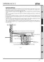 Preview for 25 page of Ferroli OPTIMAX HE 31 C Instructions For Installation, Use And Maintenance Manual