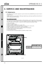 Preview for 26 page of Ferroli OPTIMAX HE 31 C Instructions For Installation, Use And Maintenance Manual