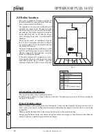 Предварительный просмотр 10 страницы Ferroli OPTIMAX HE PLUS 18 OV Instructions For Use, Installation And Maintenance