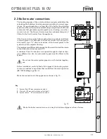 Предварительный просмотр 11 страницы Ferroli OPTIMAX HE PLUS 18 OV Instructions For Use, Installation And Maintenance