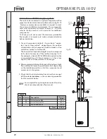 Предварительный просмотр 20 страницы Ferroli OPTIMAX HE PLUS 18 OV Instructions For Use, Installation And Maintenance