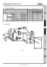 Предварительный просмотр 21 страницы Ferroli Optimax HE Plus 38 C Instructions For Use, Installation And Maintenance