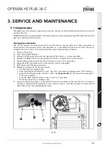 Предварительный просмотр 25 страницы Ferroli Optimax HE Plus 38 C Instructions For Use, Installation And Maintenance