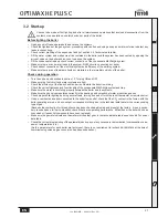 Preview for 21 page of Ferroli Optimax HE PLUS C Instructions For Installation, Use And Maintenance Manual