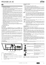 Preview for 11 page of Ferroli PEGASUS 119 LN 2S Instructions For Use, Installation And Maintenance