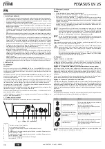 Preview for 36 page of Ferroli PEGASUS 119 LN 2S Instructions For Use, Installation And Maintenance