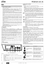 Preview for 44 page of Ferroli PEGASUS 119 LN 2S Instructions For Use, Installation And Maintenance