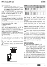 Preview for 45 page of Ferroli PEGASUS 119 LN 2S Instructions For Use, Installation And Maintenance