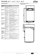 Preview for 7 page of Ferroli PEGASUS 23 T Instructions For Use, Installation And Maintenance