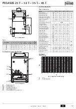 Preview for 17 page of Ferroli PEGASUS 23 T Instructions For Use, Installation And Maintenance