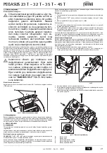 Preview for 22 page of Ferroli PEGASUS 23 T Instructions For Use, Installation And Maintenance