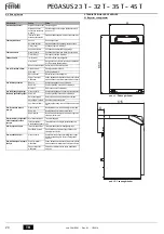 Preview for 25 page of Ferroli PEGASUS 23 T Instructions For Use, Installation And Maintenance