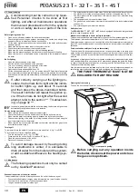 Preview for 31 page of Ferroli PEGASUS 23 T Instructions For Use, Installation And Maintenance