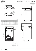 Предварительный просмотр 56 страницы Ferroli PEGASUS 23 T Instructions For Use, Installation And Maintenance